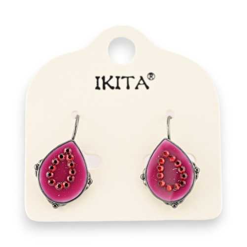 Raspberry Earrings Ikita
