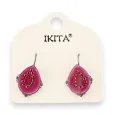 Raspberry Ikita Earrings