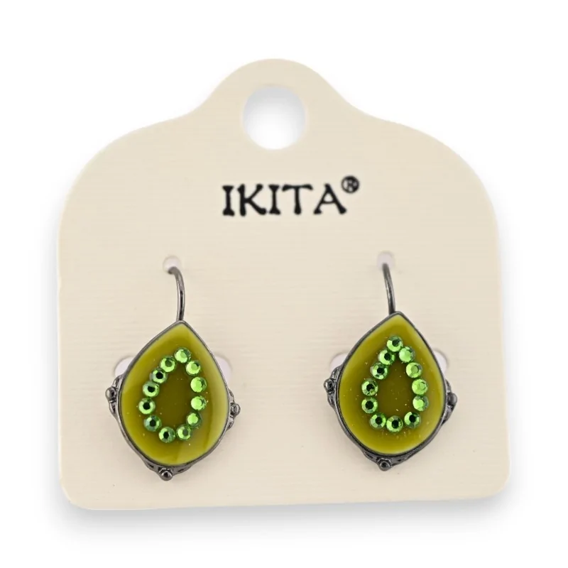 Ikita Light Green Earrings