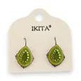 Ikita Light Green Earrings