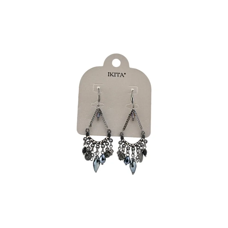 Gray Ikita dangling earrings