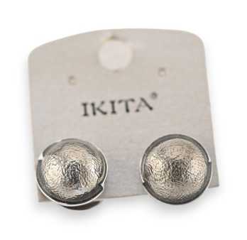 Original grey pearl earrings from Ikita