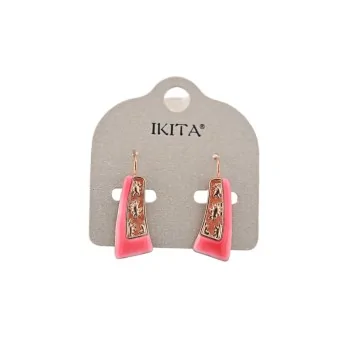 Coral earrings by Ikita