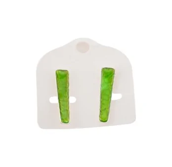 Ikita light green earrings