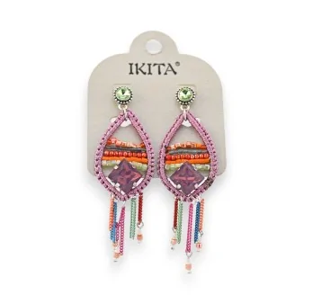 Bohemian Multicolored Earrings Ikita