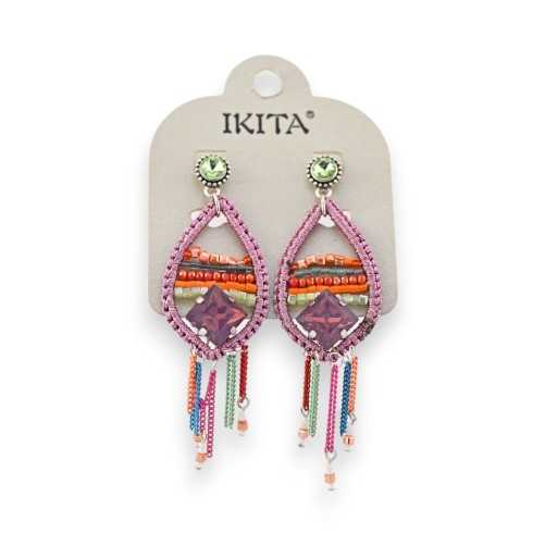 Bohemian Multicolored Ikita Earrings