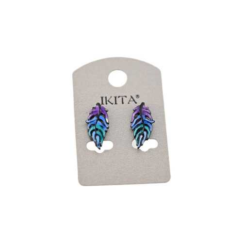 Gradient Feather Earrings from Ikita