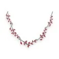 Collier Feuilles Rouges de chez Ikita