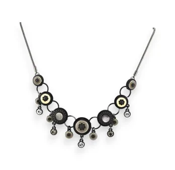 Ikita Modern Circles Fashion Necklace