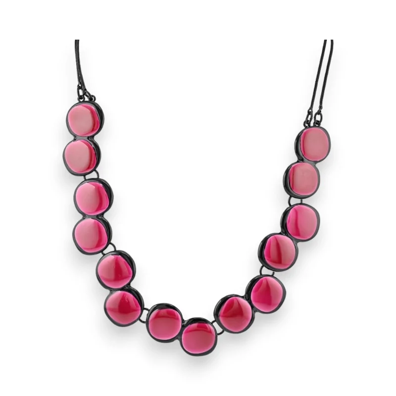 Ikita Raspberry Fantasy Necklace