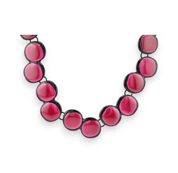 Ikita Raspberry Fantasy Necklace