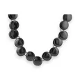 Black Circles Ikita Fancy Necklace