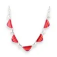 Ikita Silver-Plated Triangle Fashion Necklace