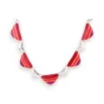 Ikita Silver-Plated Triangle Fashion Necklace