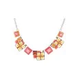 Ikita geometric floral necklace