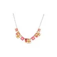 Ikita geometric floral necklace