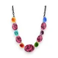 Multicolored Pop Art Necklace by Ikita