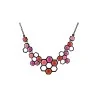 Fantasy honeycomb necklace in shades of pink by Ikita