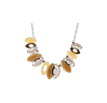 Ikita autumn leaves costume necklace