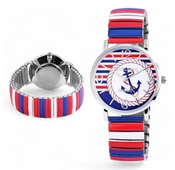 Montre-bracelet Excellanc femme style maritime