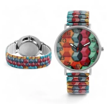 Donna Kelly Multicolored Watch for Women