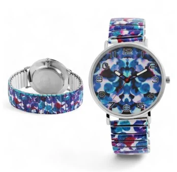 Montre Donna Kelly EX0528 Bracelet Élastique Multicolore