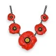 Collier Coquelicot de chez Lolilota