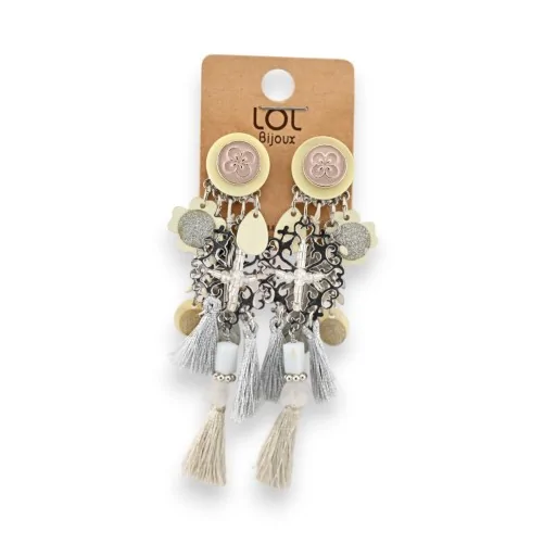 Boucles d'oreilles à clip Lolilota Bohème Chic