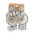 Lolilota Silver XL Clip-on Earrings