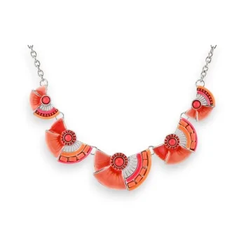 Collier Argenté Soleil Couchant