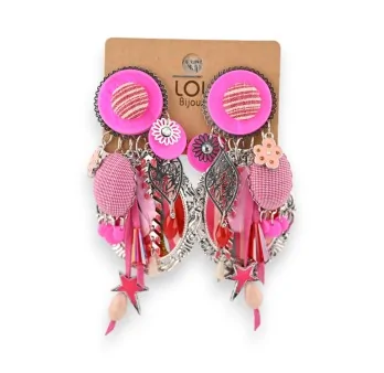 Boho Chic Clip-on Earrings by Lolilota