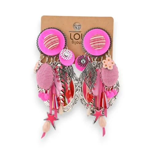 Pendientes de clip Boho Chic Lolilota