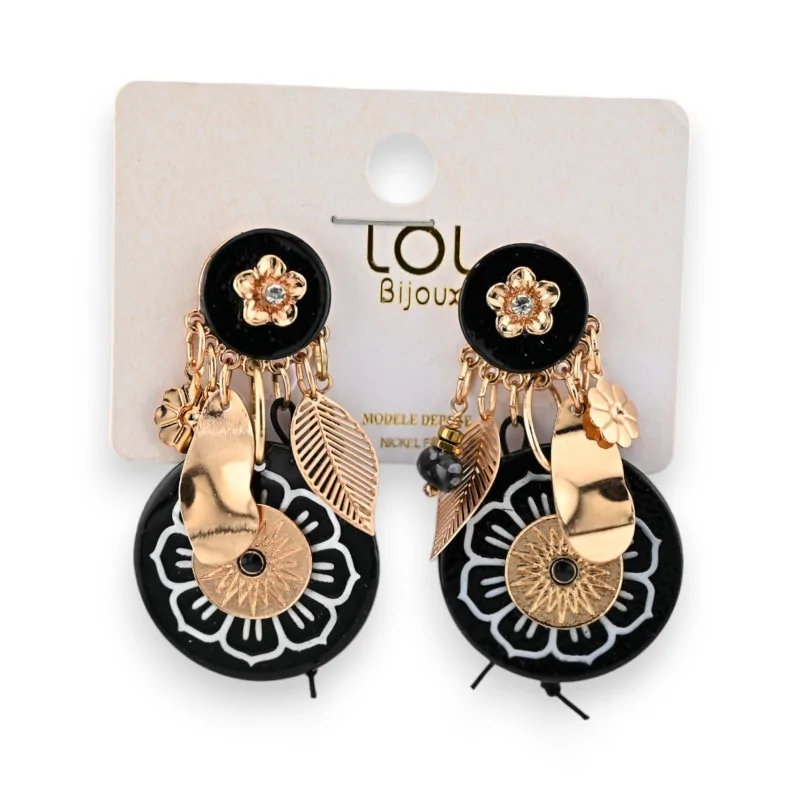 Flower Power Clip-on Earrings by Lolilota