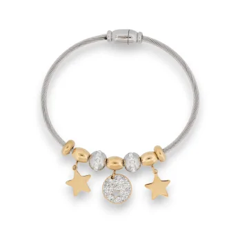 copy of Bracelet bijouterie fine avec charms arbre de vie et strass