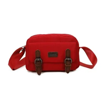 Bolso bandolera Gallantry rojo compacto