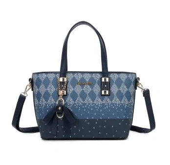 Borsa rigida Gallantry blu navy