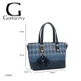 Borsa rigida Gallantry blu navy