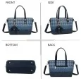 Borsa rigida Gallantry blu navy