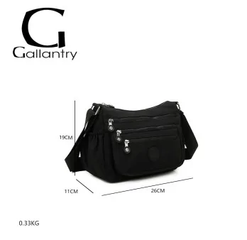 Gallantry Paris multi-pocket shoulder bag