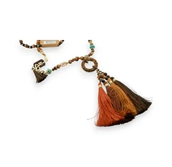 Bohemian Chic Autumnal Long Necklace