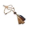 Bohemian-Chic Quastenkette