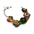 Floral Patchwork Fantasy Necklace