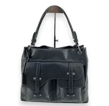 Schwarze Vintage-Handtasche