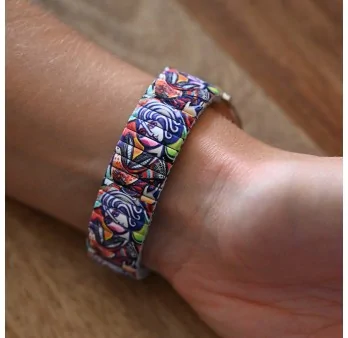 Ernest's multicolored Picasso-inspired watch