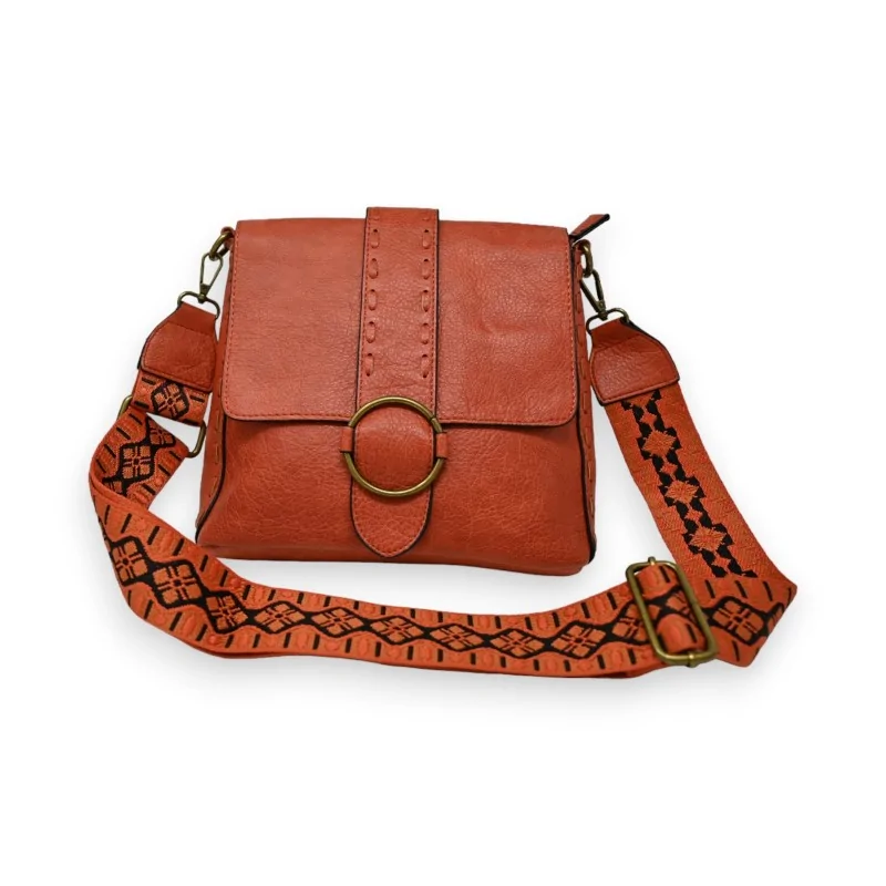 Mandoline Brick Crossbody Bag