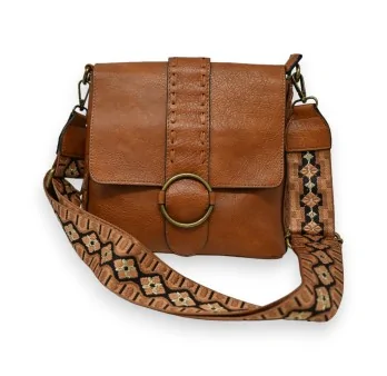 Bolso bandolera Mandoline Camel