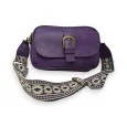 Bolso bandolera rectangular Mandoline violeta