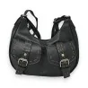 Mandoline black crossbody bag