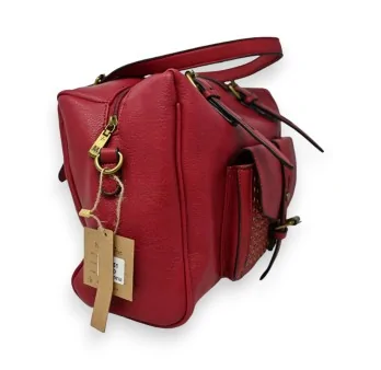 Mandoline Red Elegance Handbag