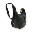 Black Mandoline shoulder bag